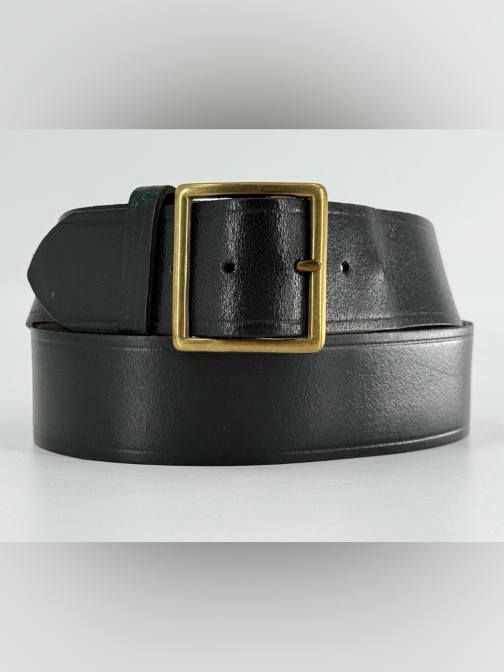 Task Force Vintage Leather Tactical Belt Black 40